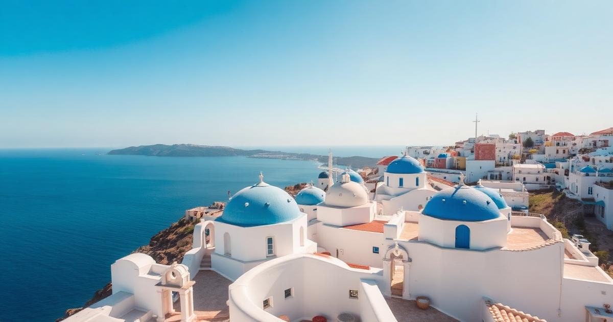 Maisons blanches et bleues de Sidi Bou Saïd près de Tunis face à la mer